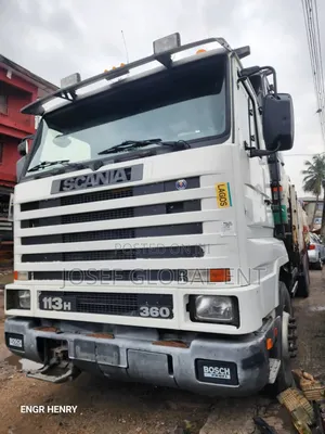 Scania 113 Flatbody Truck