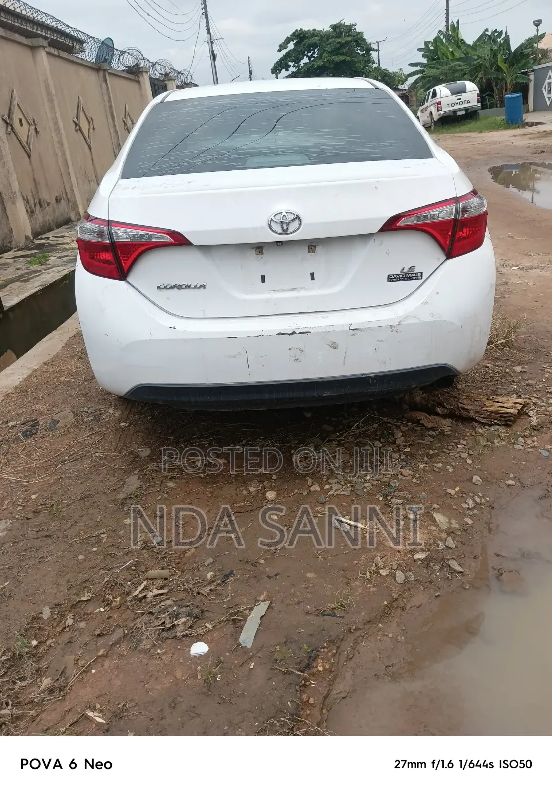 Toyota Corolla 2014 White