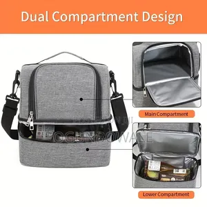 Two (2) Step Insulated Lunch Bag for Preschoolers
