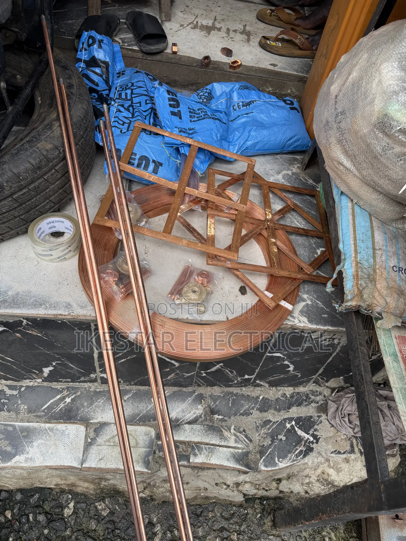 Thunder Earthing Materials
