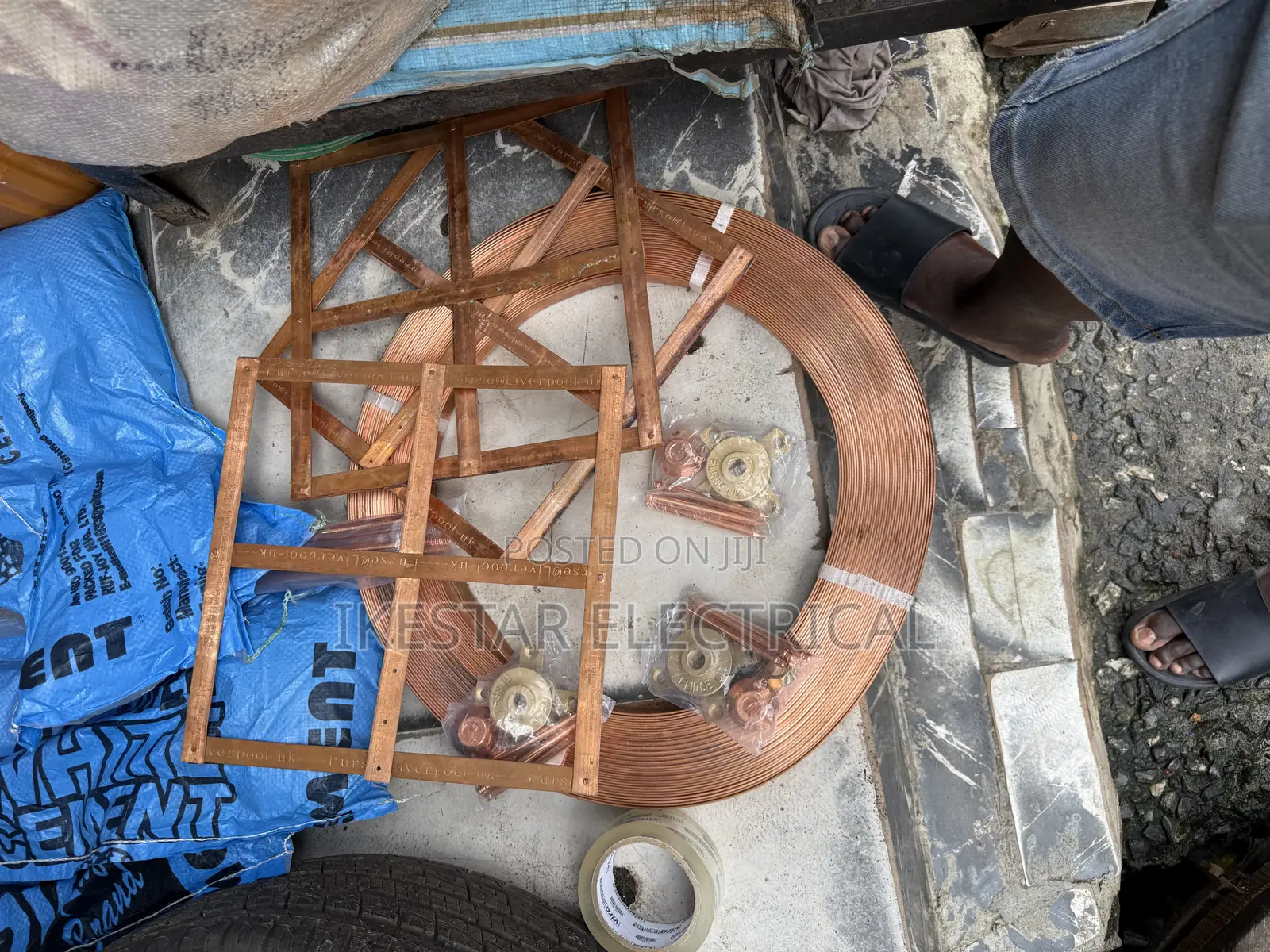 Thunder Earthing Materials