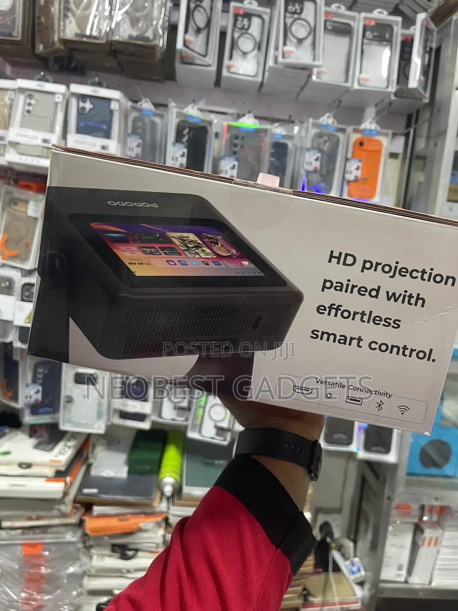 Porodo Optivis Smart HD Projector