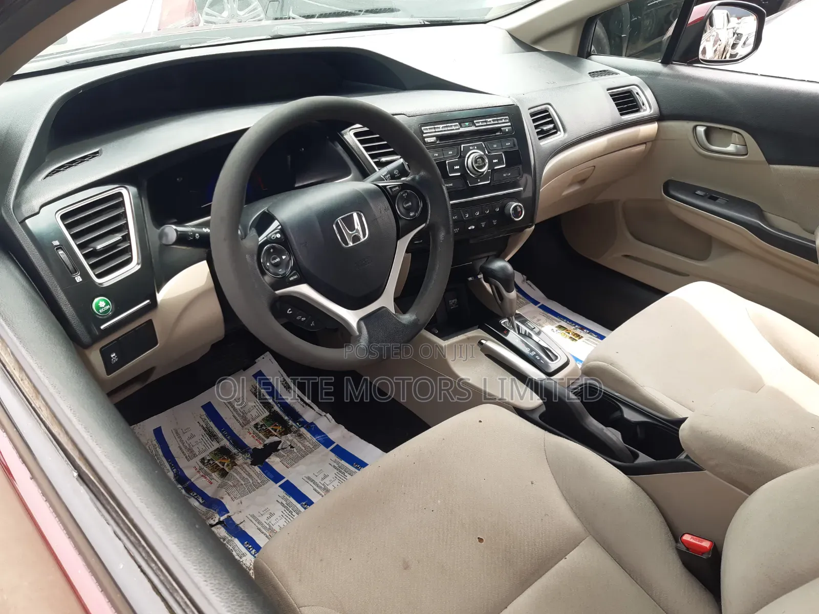 Honda Civic 2012 Red