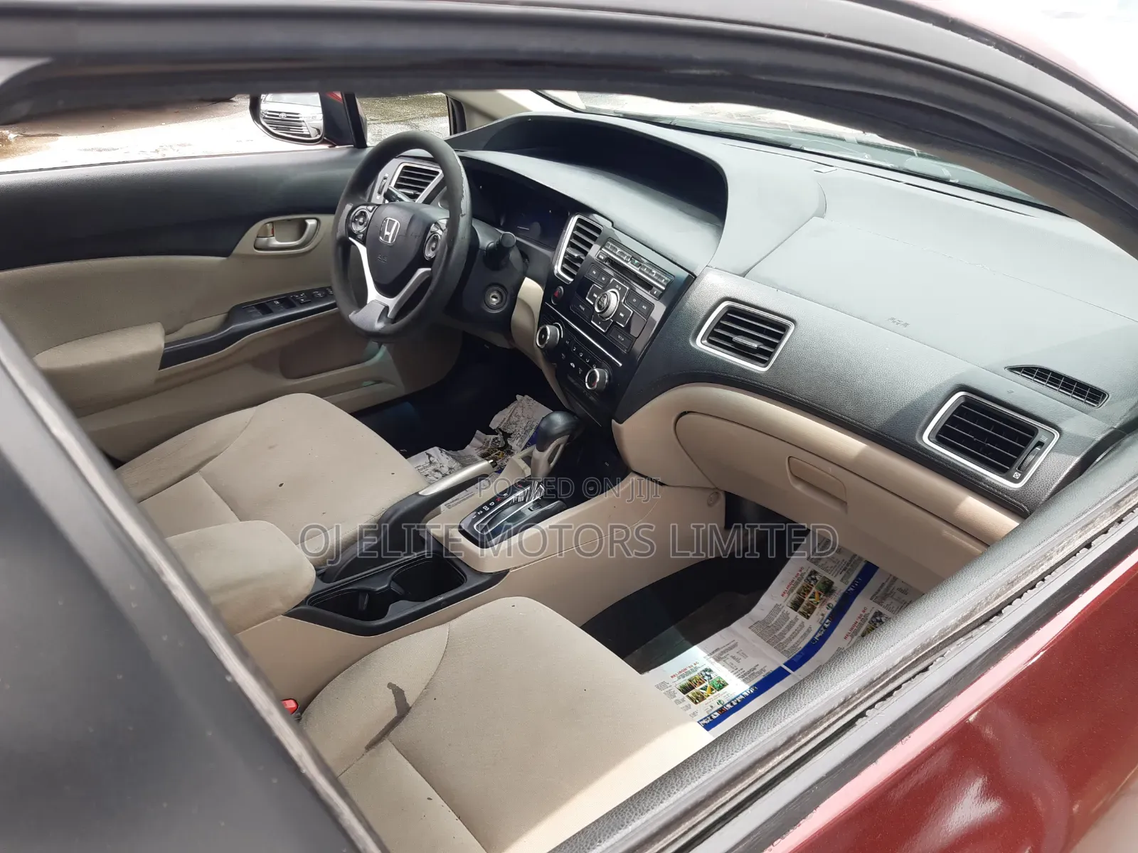 Honda Civic 2012 Red
