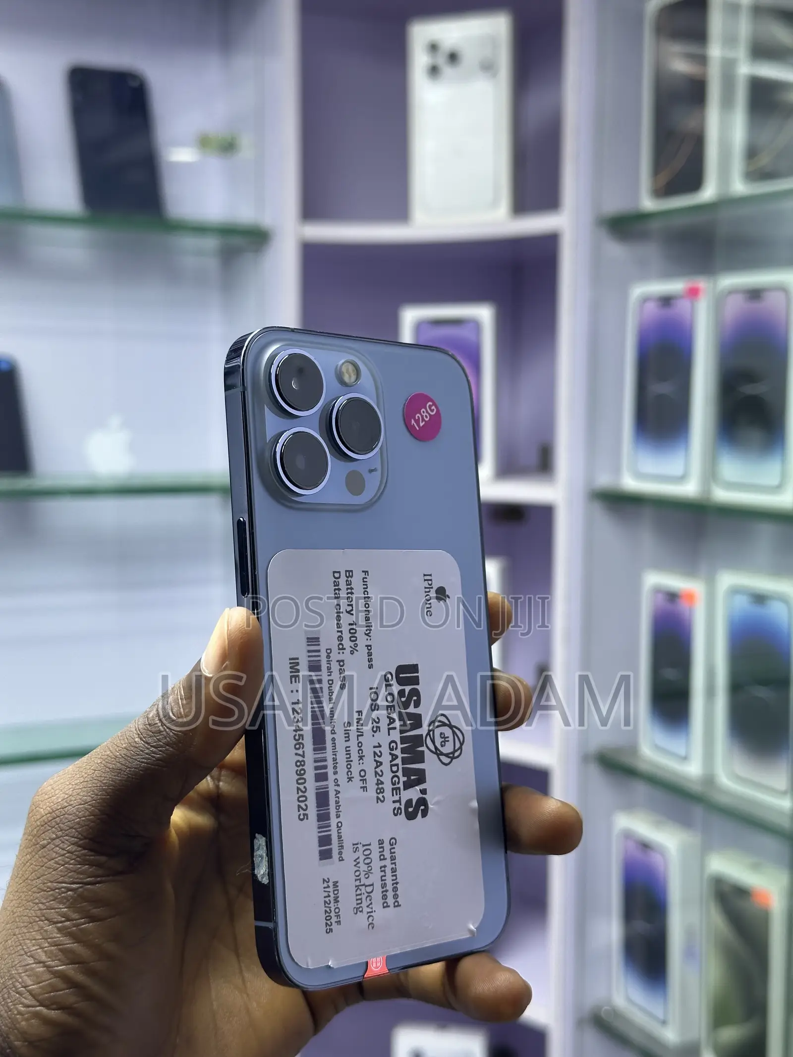 New Apple iPhone 13 Pro 128 GB Blue