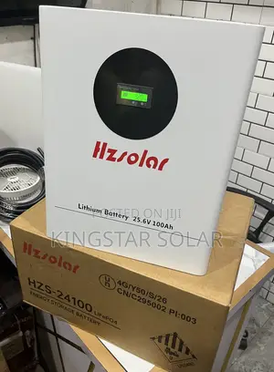2.5kwh Hzsolar Lithium Battery 24v