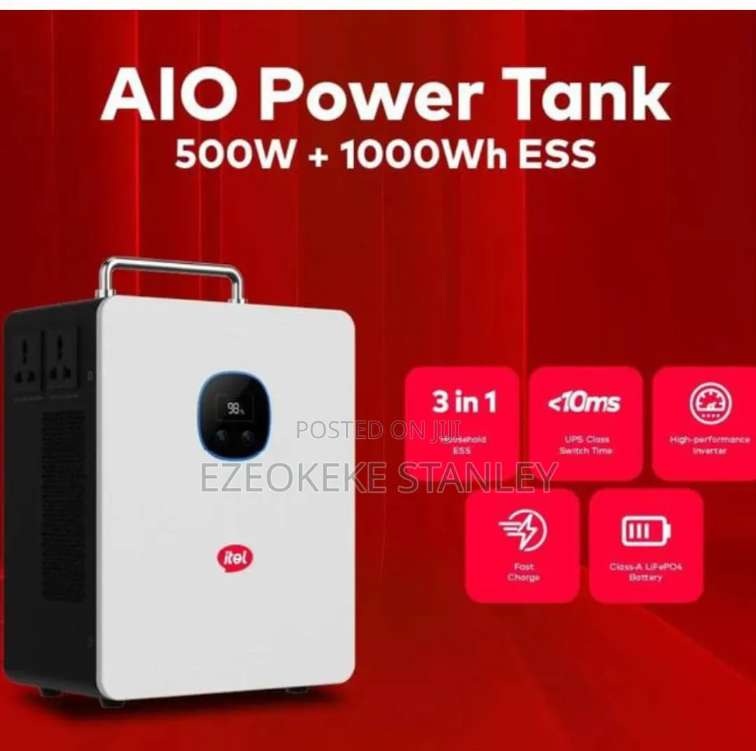 Itel Solar Power Tank
