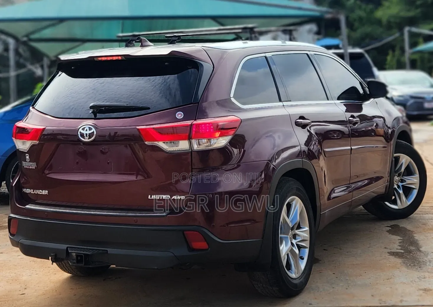 Toyota Highlander 2017 Red
