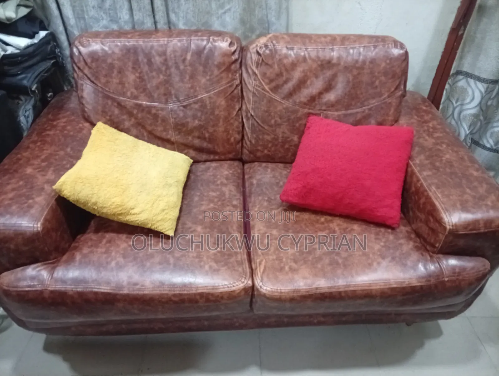 Neat Double Seater Sofa Cushion