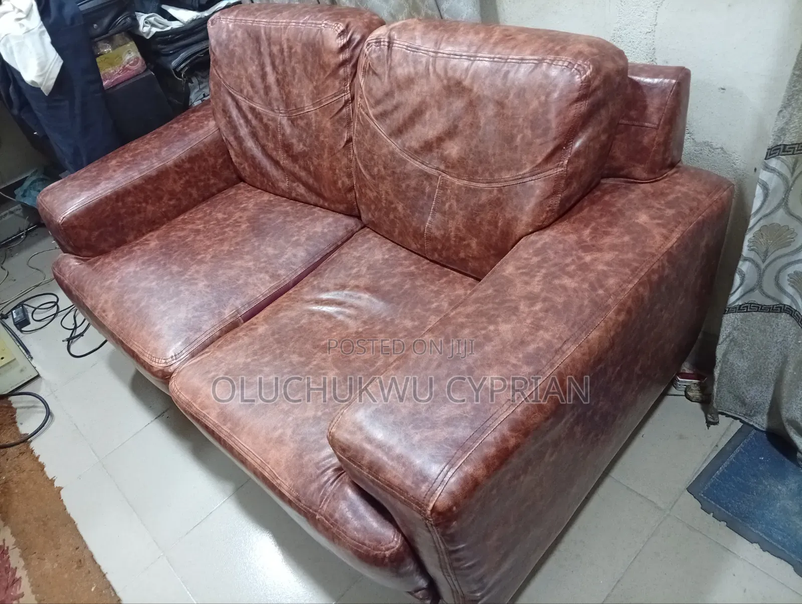 Neat Double Seater Sofa Cushion