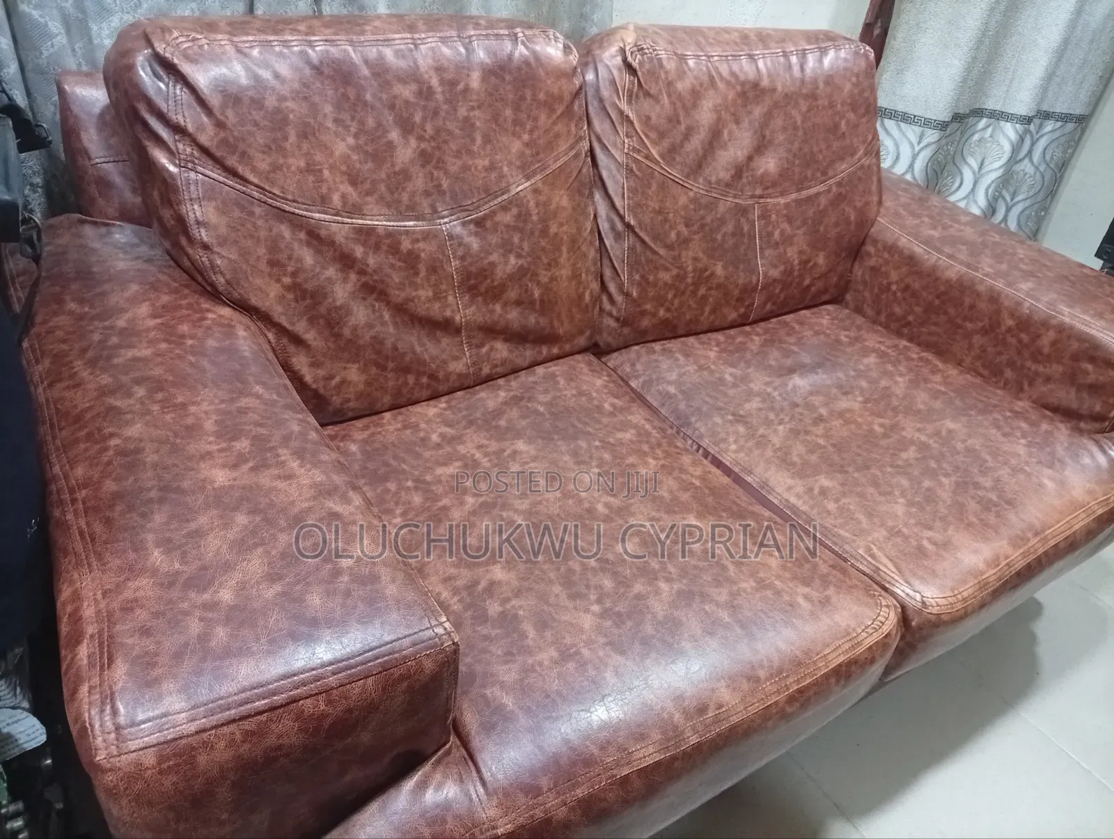 Neat Double Seater Sofa Cushion