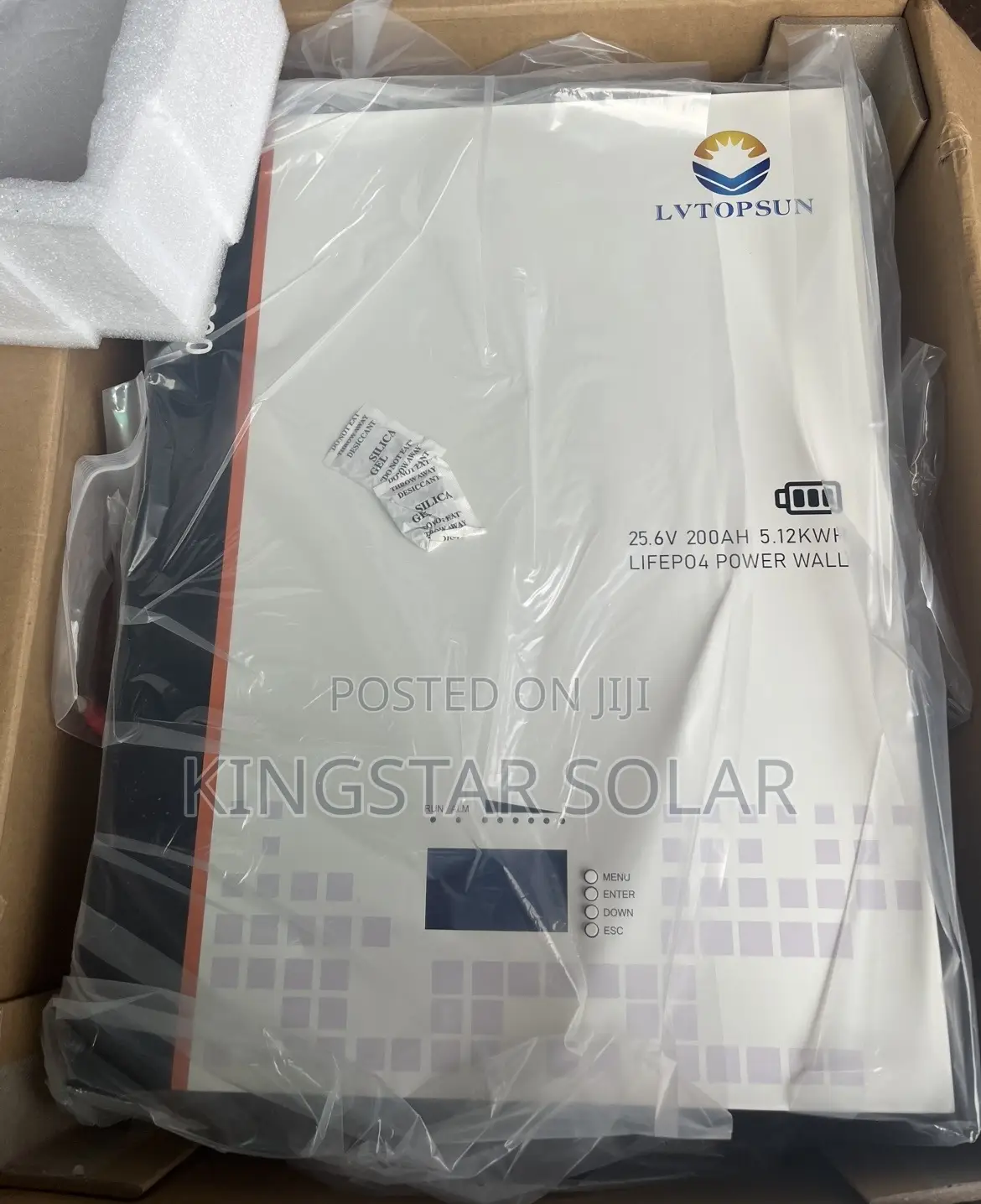 LVTOPSUN 5kwh Lithium Battery 24V