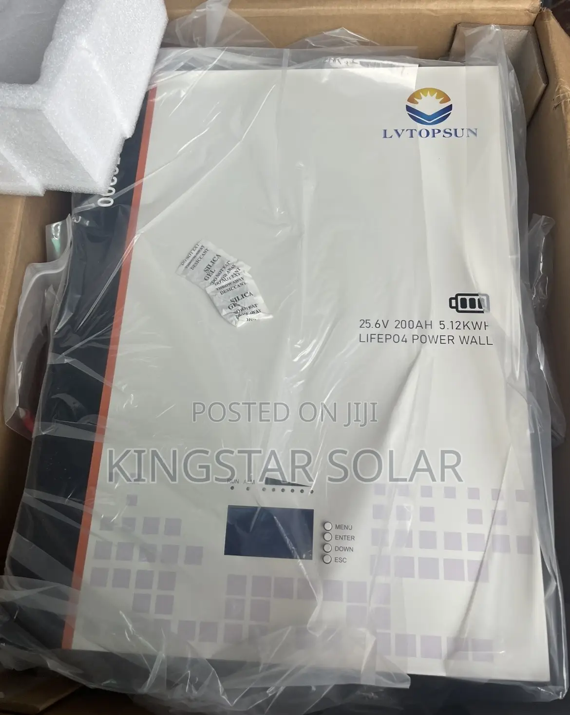 LVTOPSUN 5kwh Lithium Battery 24V