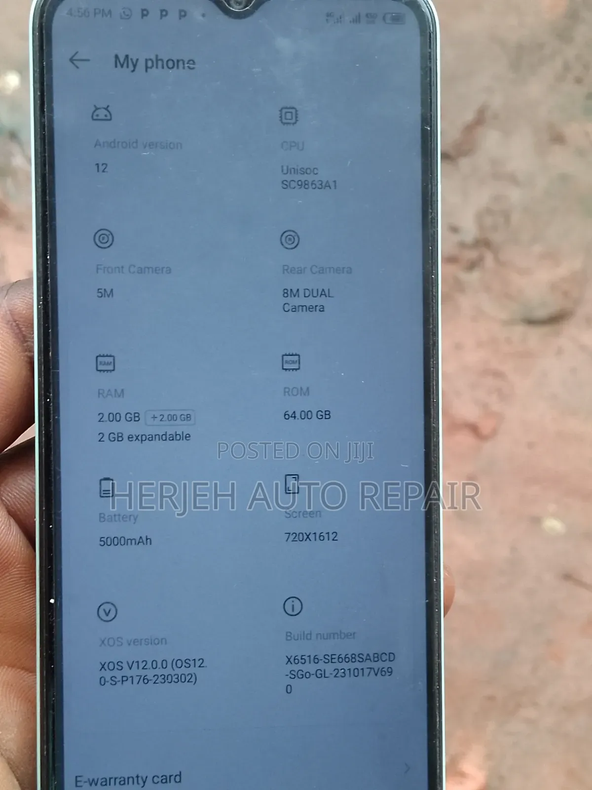Infinix Smart 7 HD 64 GB Green