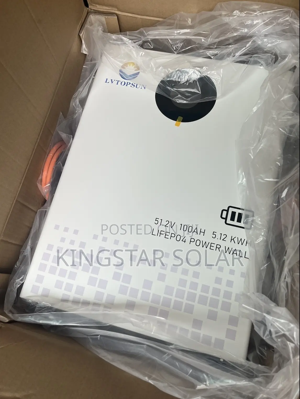 LVTOPSUN 5kWh 48V Lithium Battery
