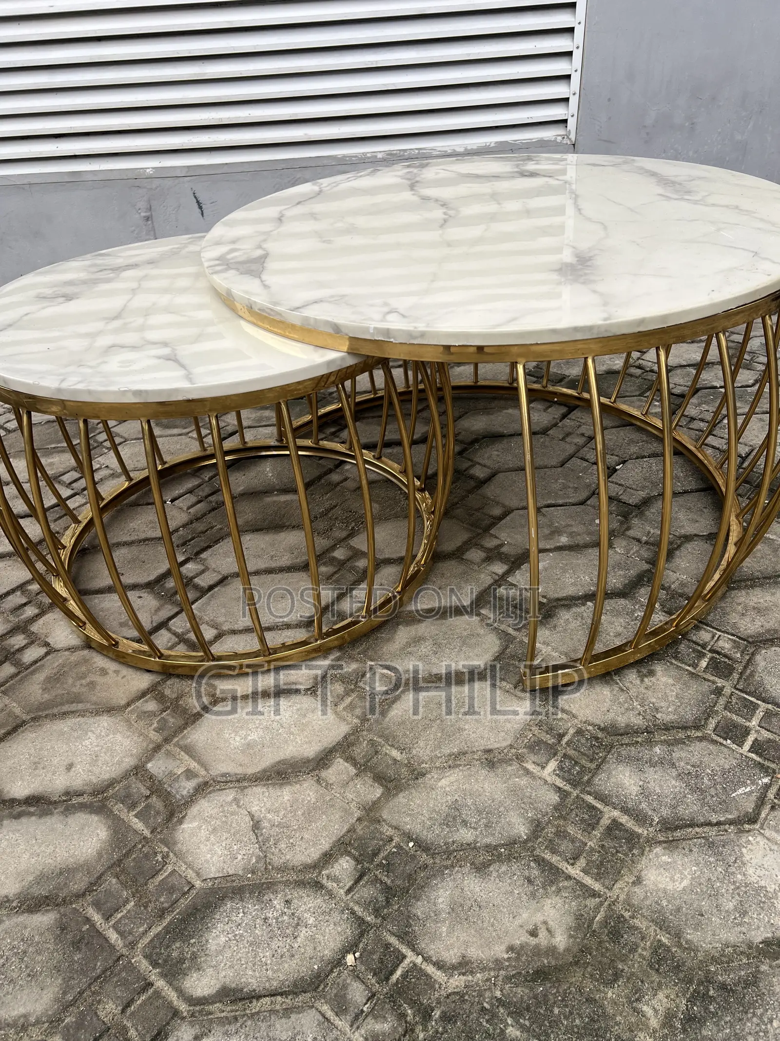 2 in 1 Mable Top Centre Table