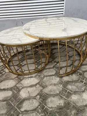 2 in 1 Mable Top Centre Table