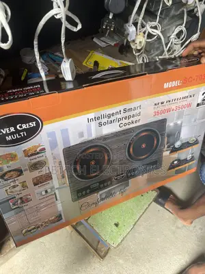 Silver Crest Double Burner Infrared Electric Ceramic Stove.
