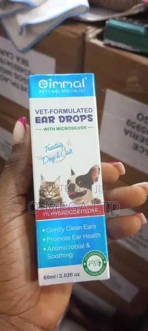 Vet Formulated Ear Drop for Dogs and Cats