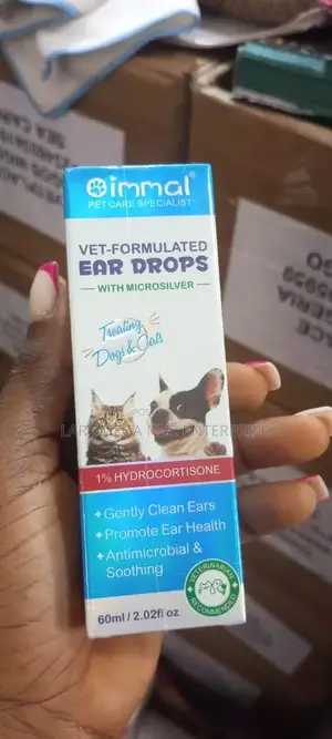 Vet Formulated Ear Drop for Dogs and Cats