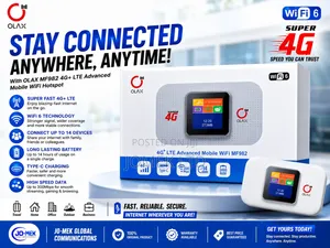 Olax MF982 4G+ LTE Advanced Mobile Wi-Fi Hotspot Router.