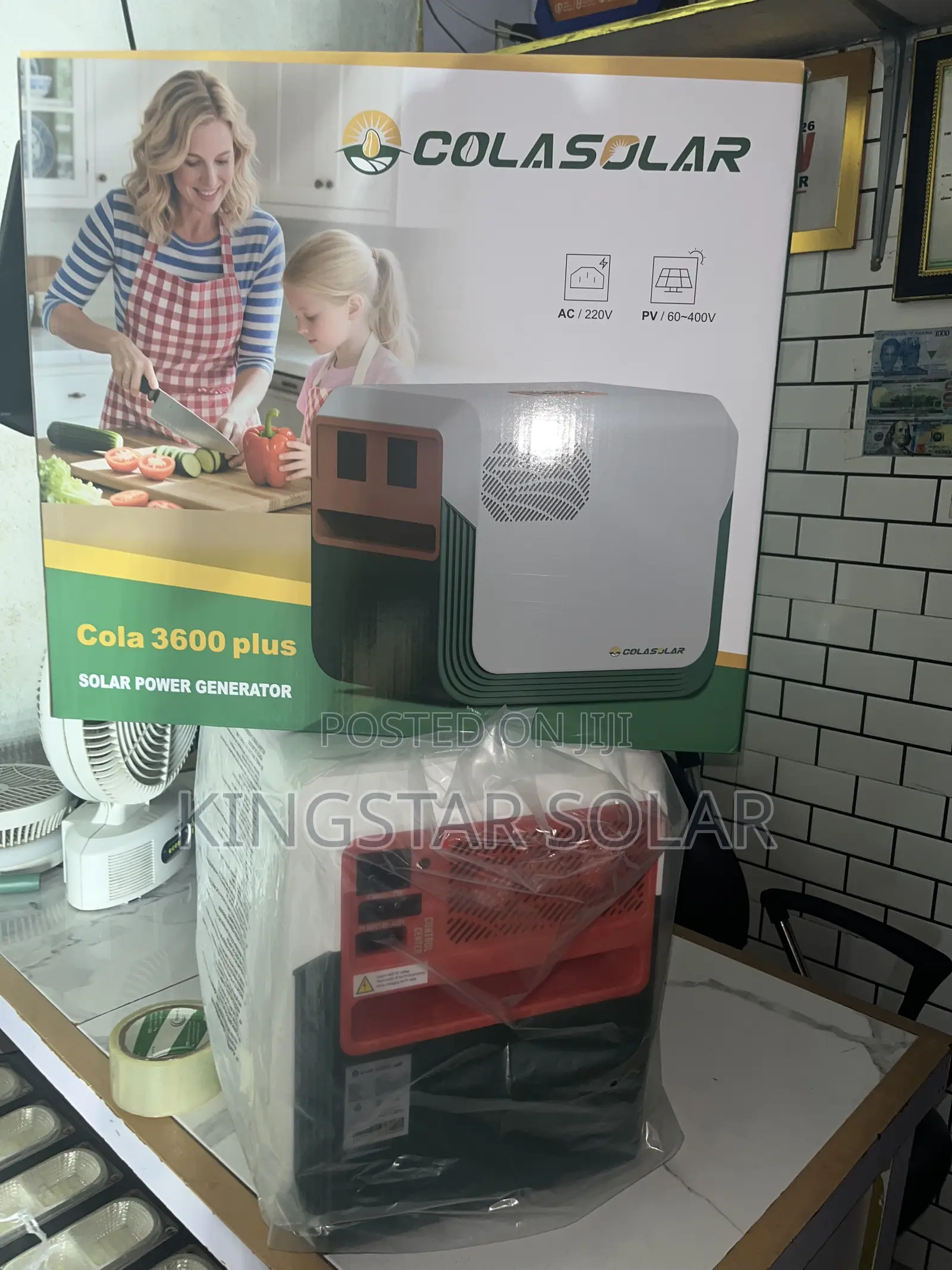 COLA 3600 PLUS Solar Generator (3.6kWh)