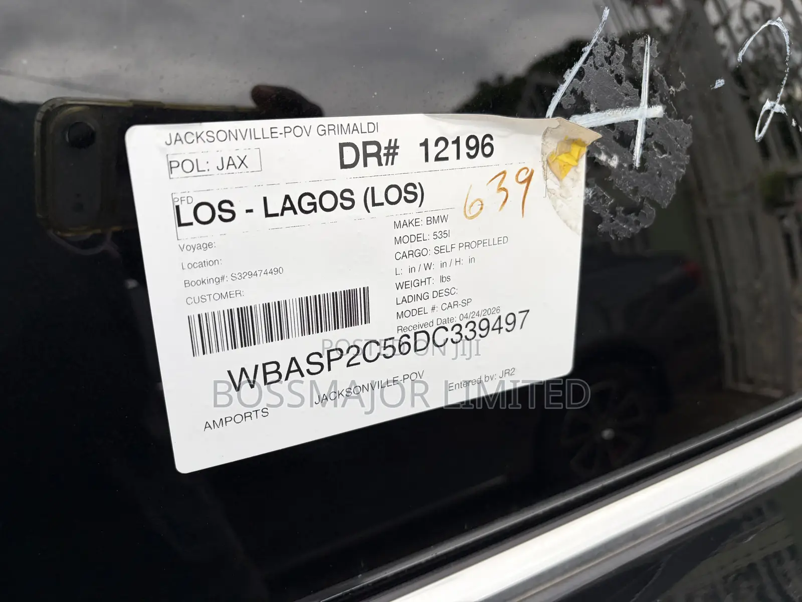 BMW 535i 2013 Black