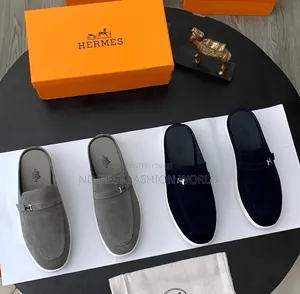 Hermes Suede Half Shoe