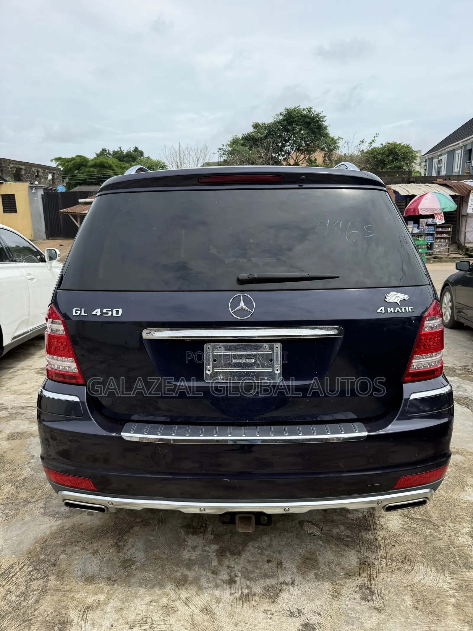 Mercedes-Benz GL-Class GL 450 2011 Blue