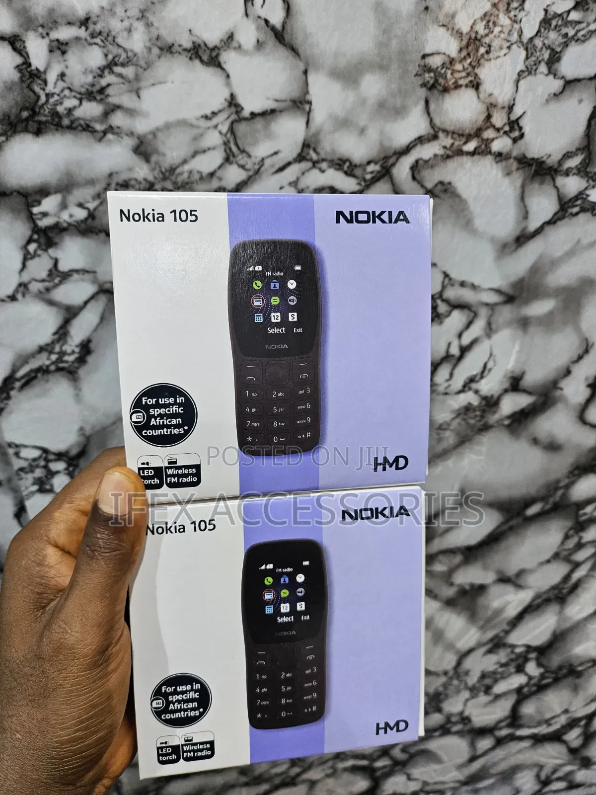 New Nokia 105 Black