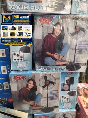 BRAND NEW OX 18 Plus Standing Fan – 18 Inches