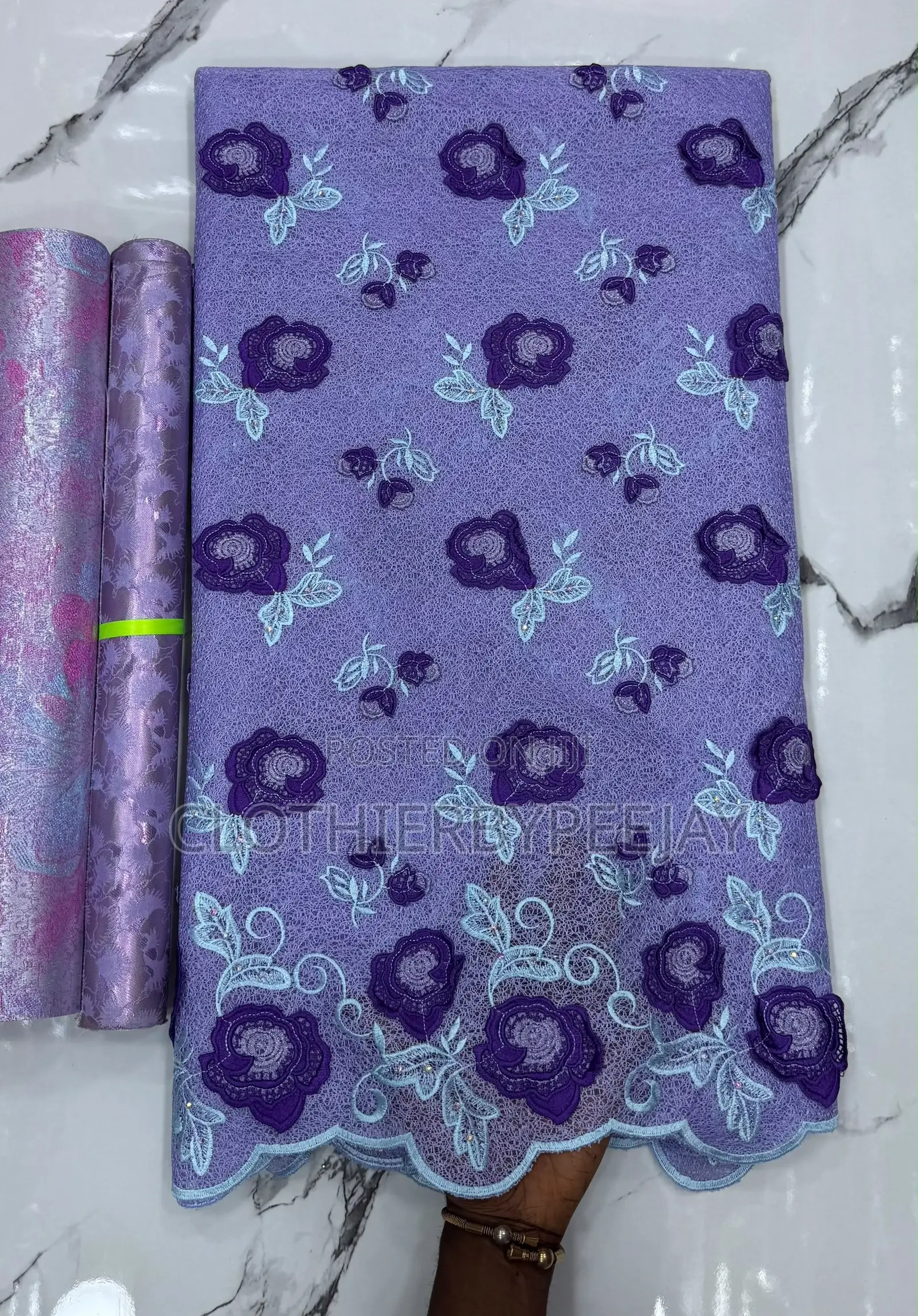 Mesh Appliqué Lace