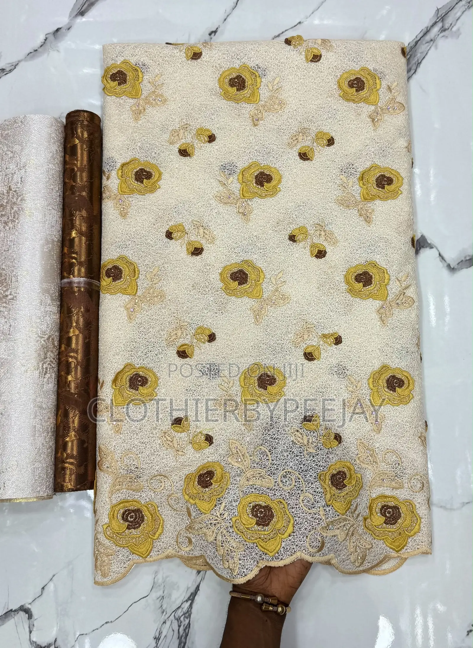 Mesh Appliqué Lace