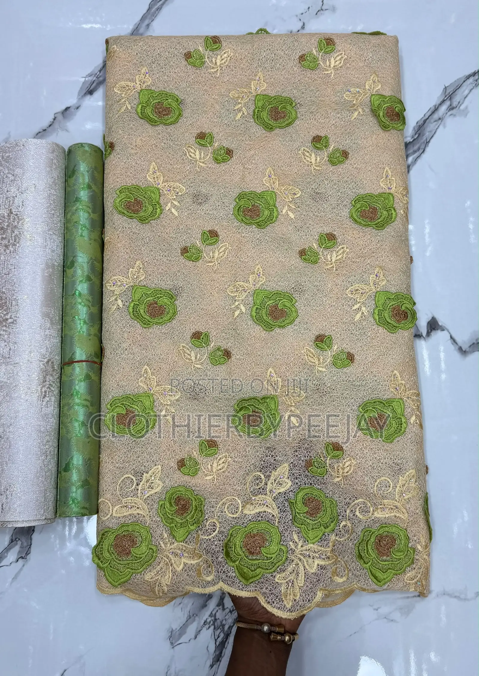 Mesh Appliqué Lace