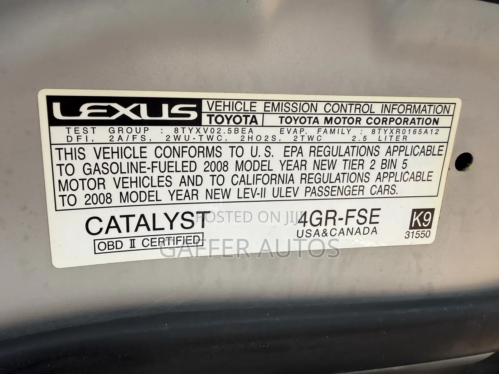 Lexus IS 250 AWD Automatic 2010 Silver