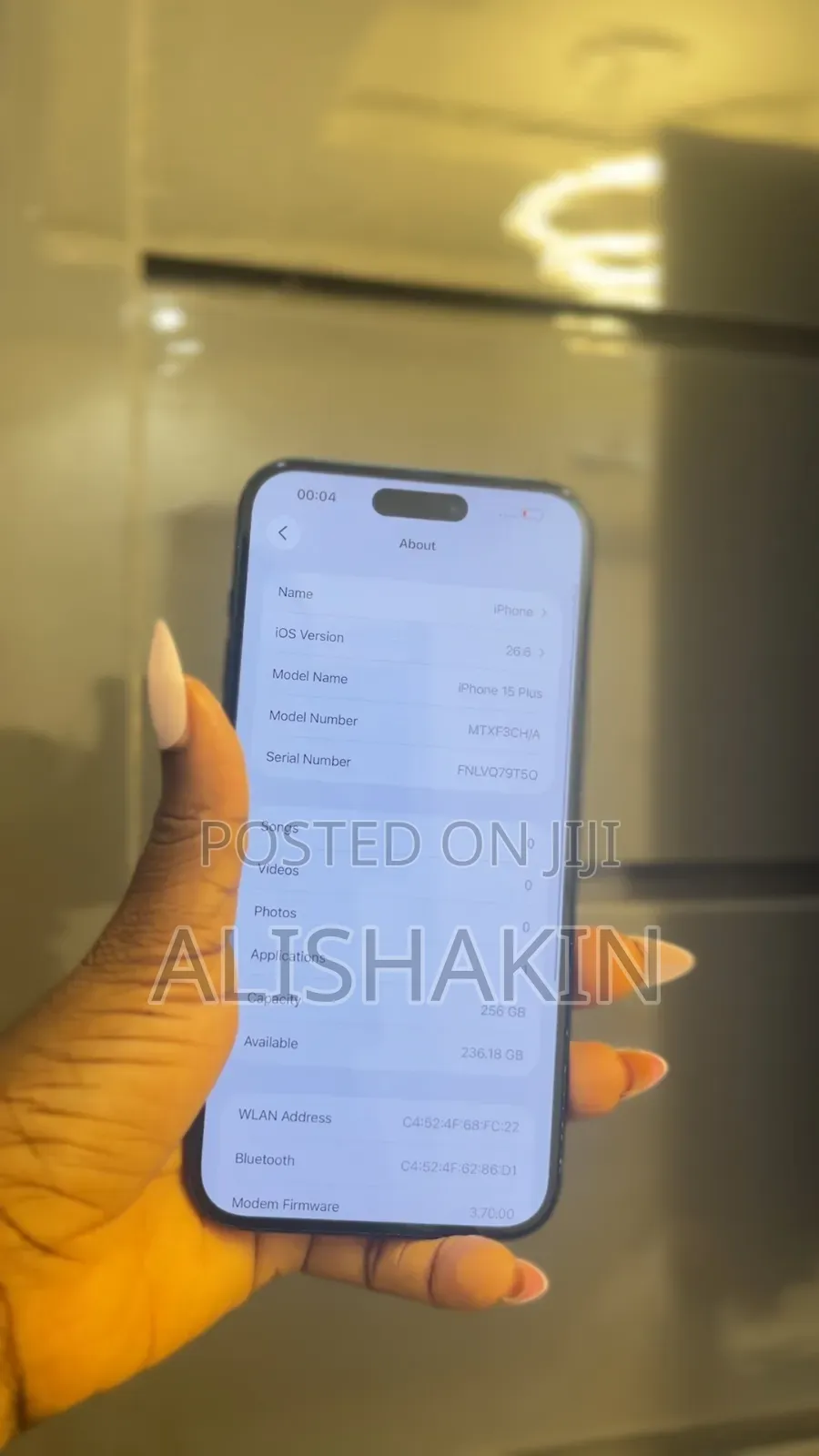 Apple iPhone 15 Plus 256 GB Black