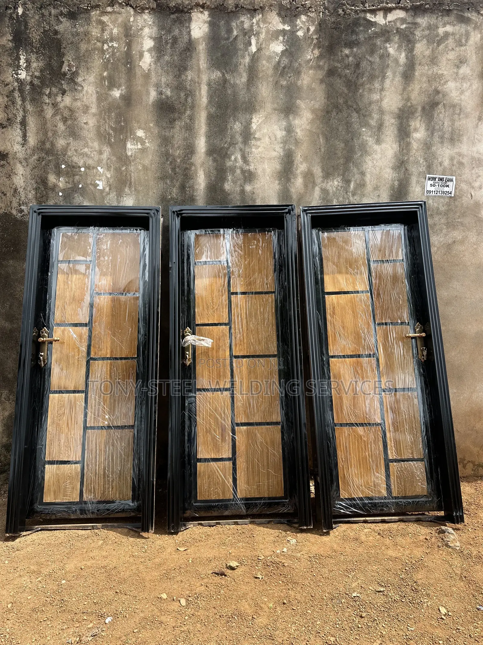 Bulletproof Hand Made Security Doors
