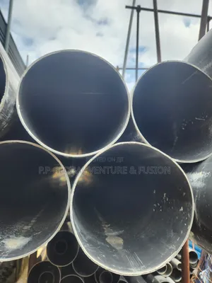 8inches Black PVC Pipe, 3mm by 6mtr Length