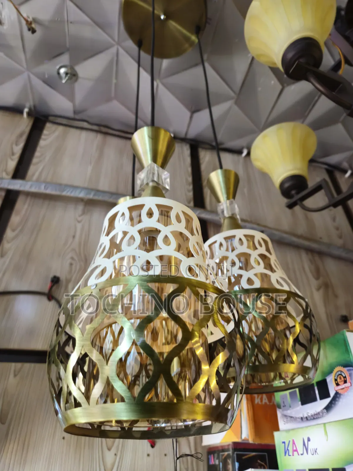 3 in One Dropping Bulb Chandelier