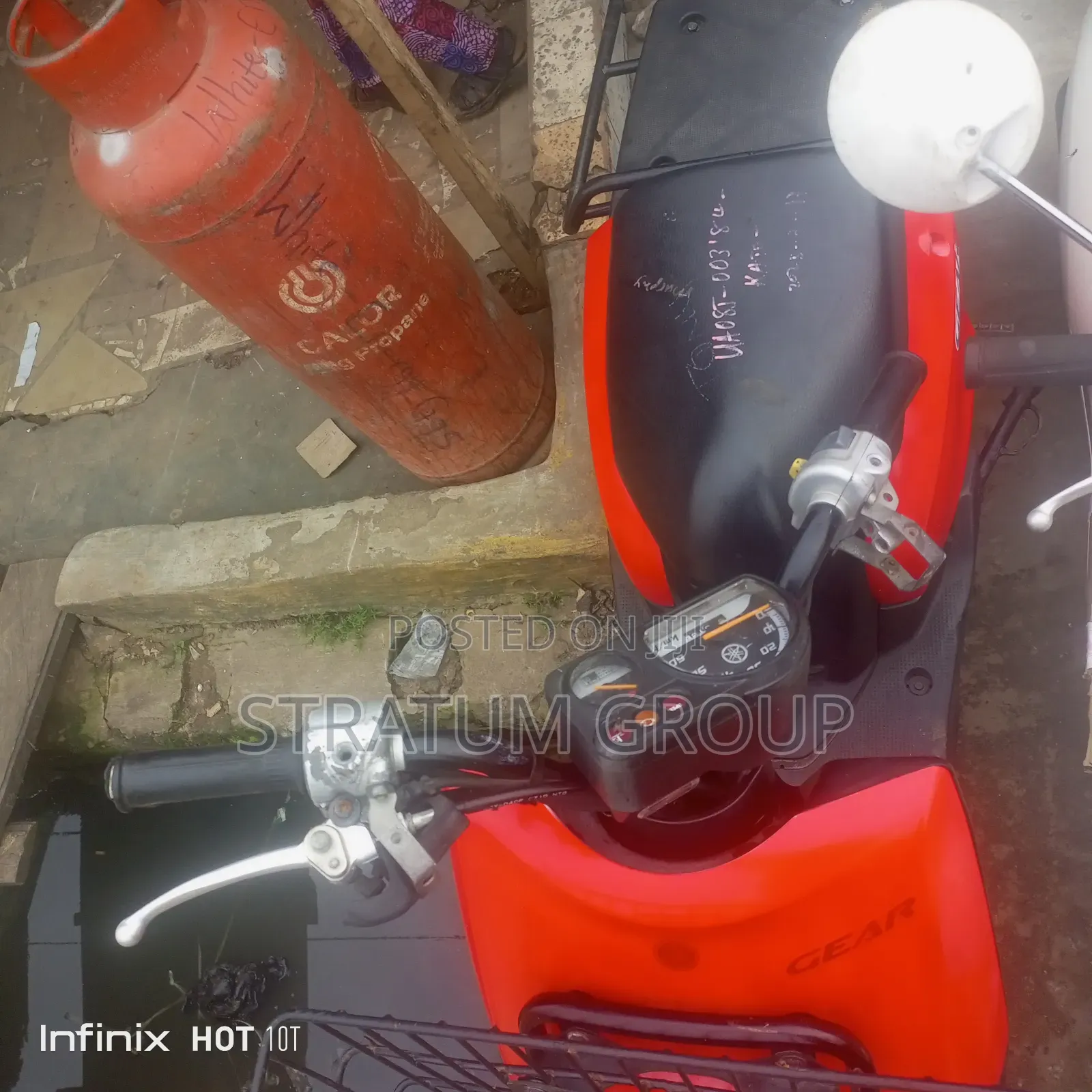 Motorcycle 2015 Red
