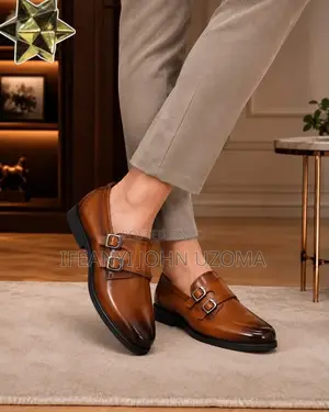 ITALIAN Double Buckled MORATTI Stock SHOE