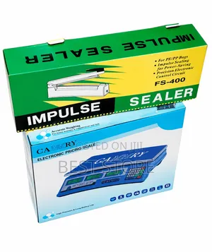 Electronic Pricing Scale and Impulse Sealer Fs 400