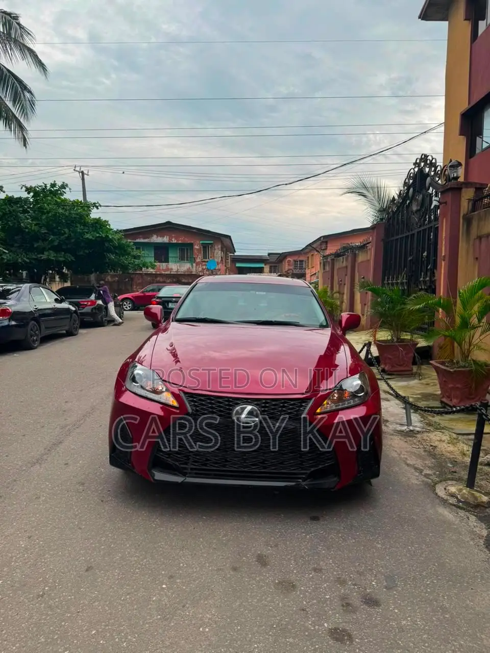 Lexus IS 2008 Red