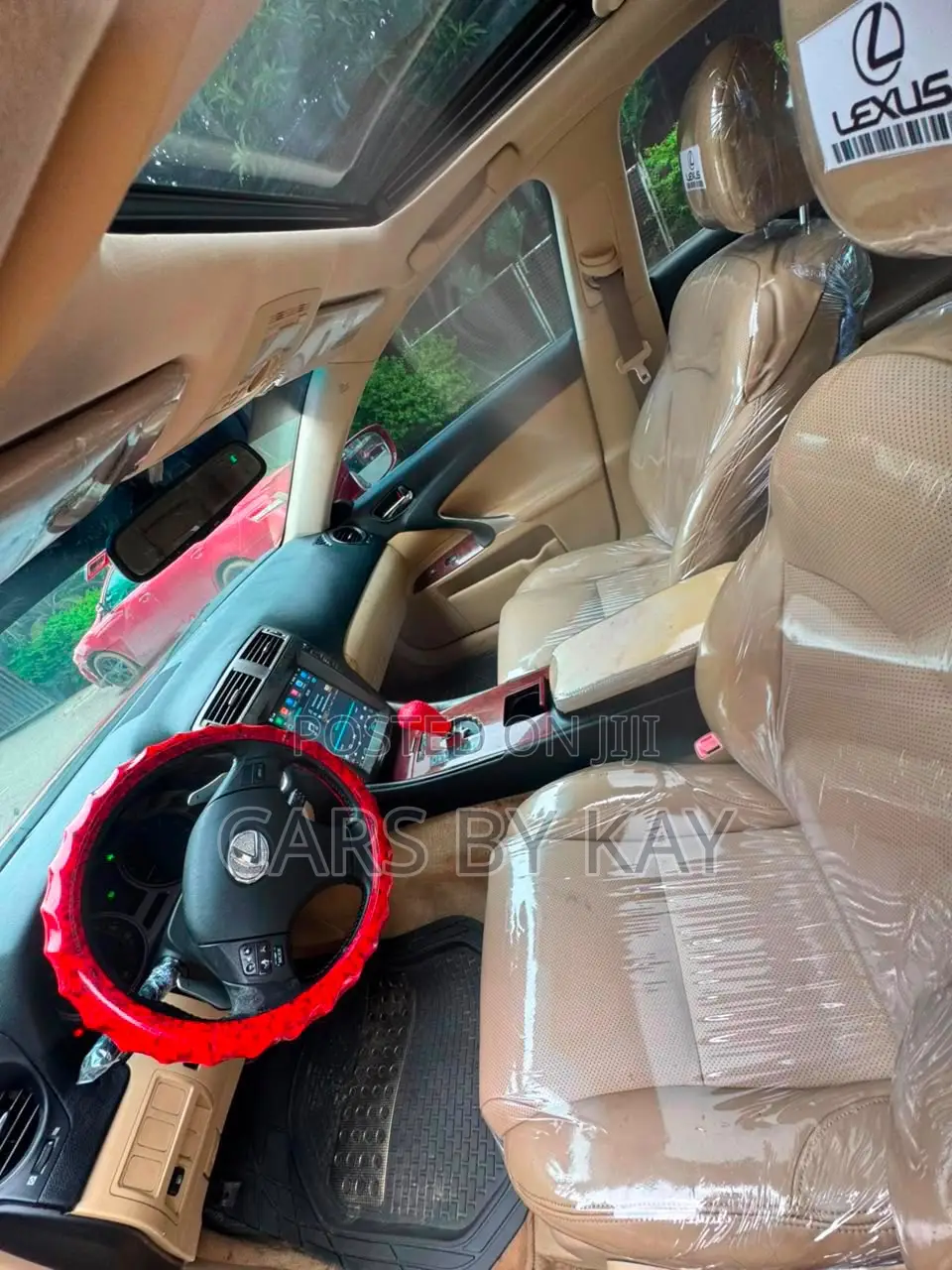 Lexus IS 2008 Red