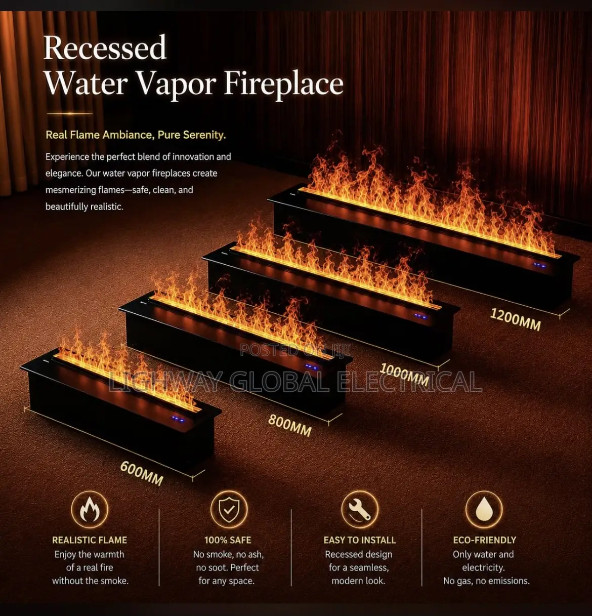 Luxury Decor Fire Place