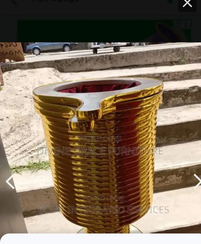 Royal Church Offering Basket