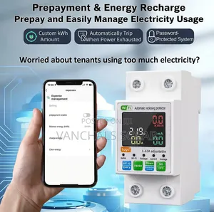 Smart Wifi Energy Check Meter Unit Reader Smart Unit Allocation 63a