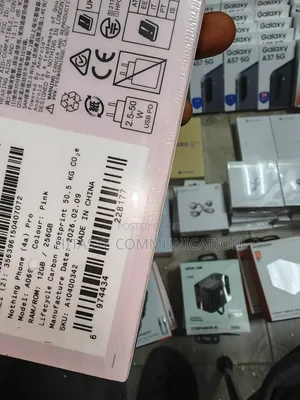 New Nothing Phone 4a Pro 128 GB Black