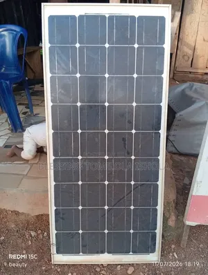 80 Watts Neatly Used Solar Panel With Complete Accessories