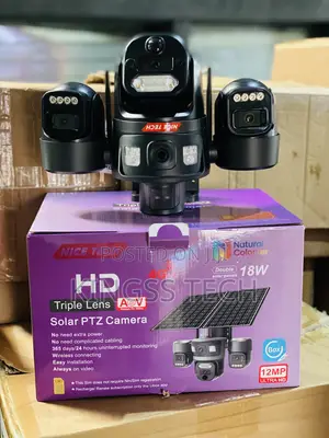 Ubox St630 Triple Lens Solar Camera St630